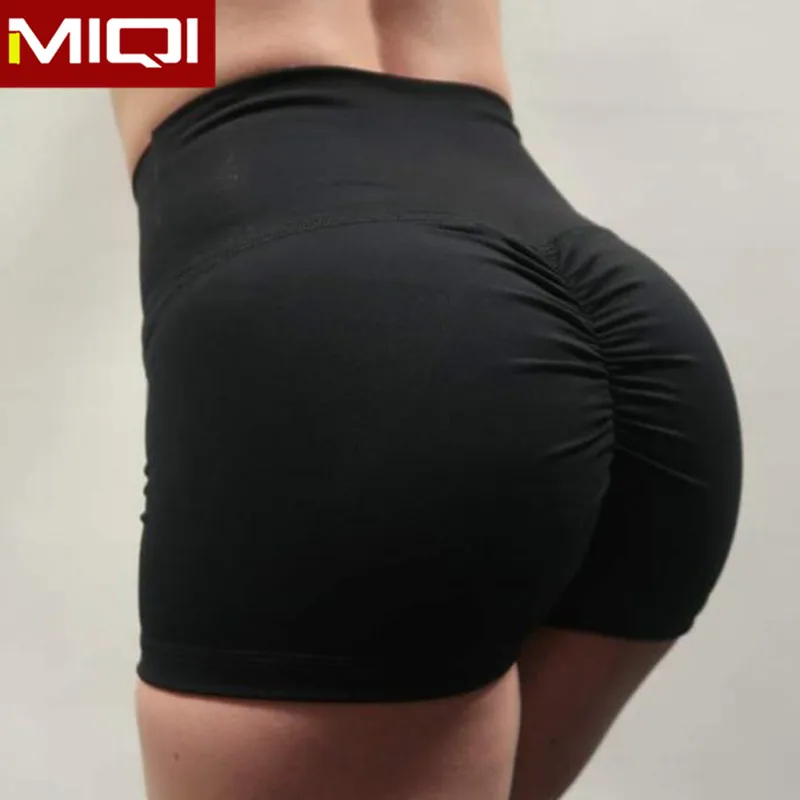 MIQI Apparel Wholesale Bunny Booty Leggings Fitness Wear Womens Sexy Workout Shorts Scrunch Butt Shorts