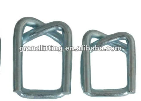 
Polyester Straps Metal Galvanized Wire Buckle 