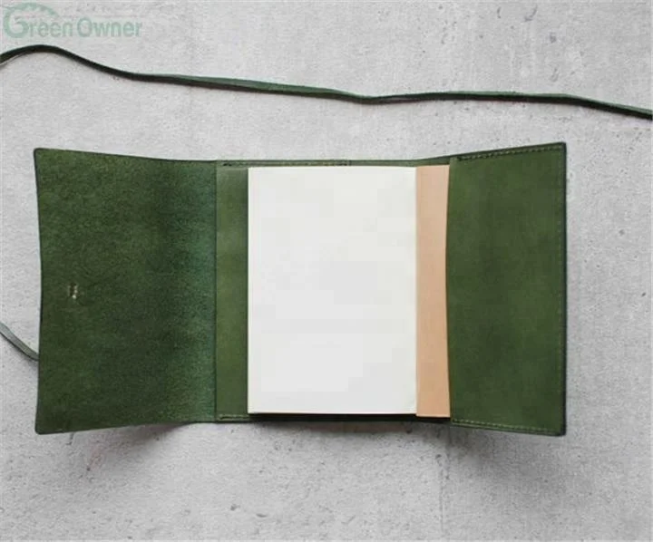 Индивидуальное портфель из искусственной кожи, офисные принадлежности с пряжкой, Обложка для блокнота A5 A6