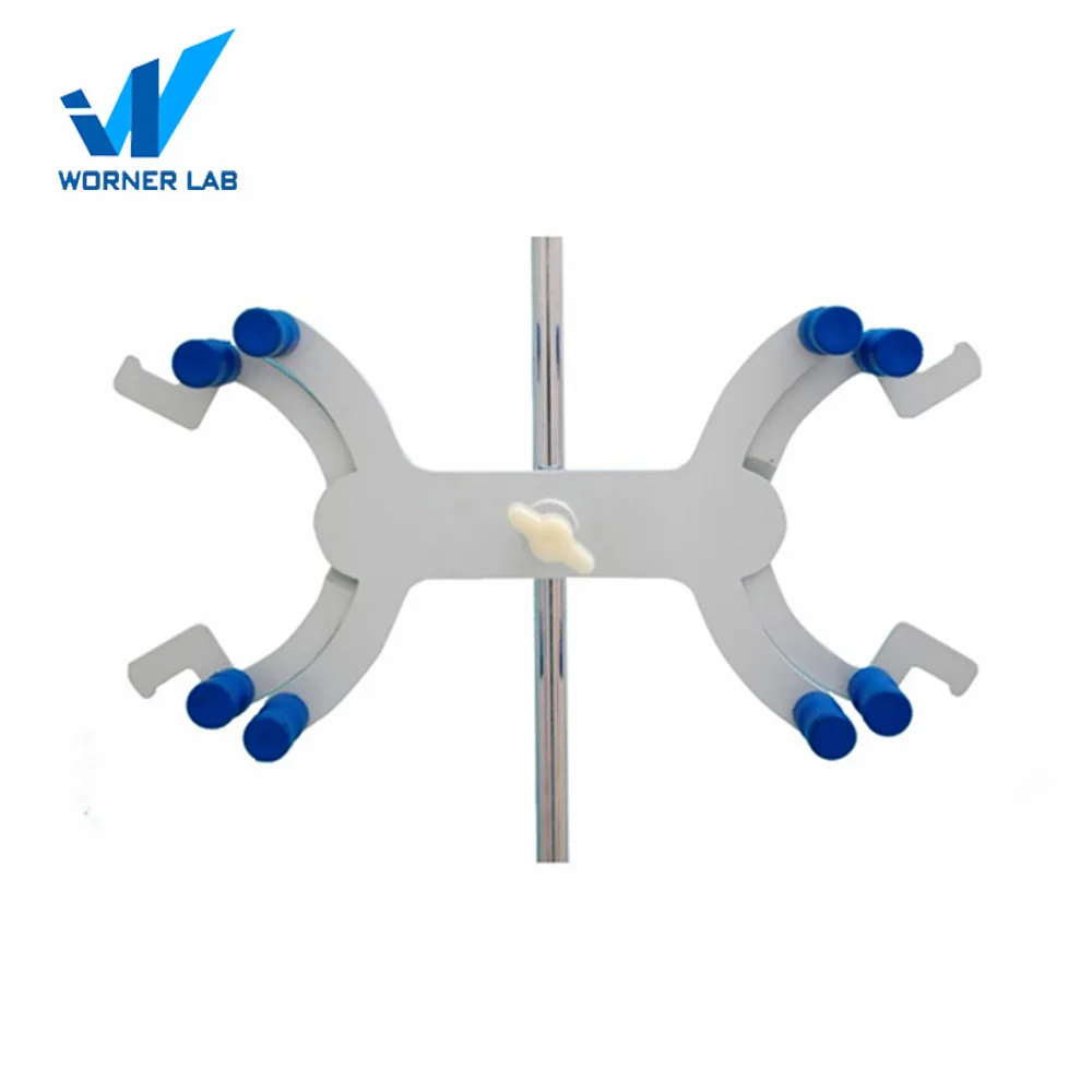 Laboratory Basic Plastic Double Buret Burette Clamp