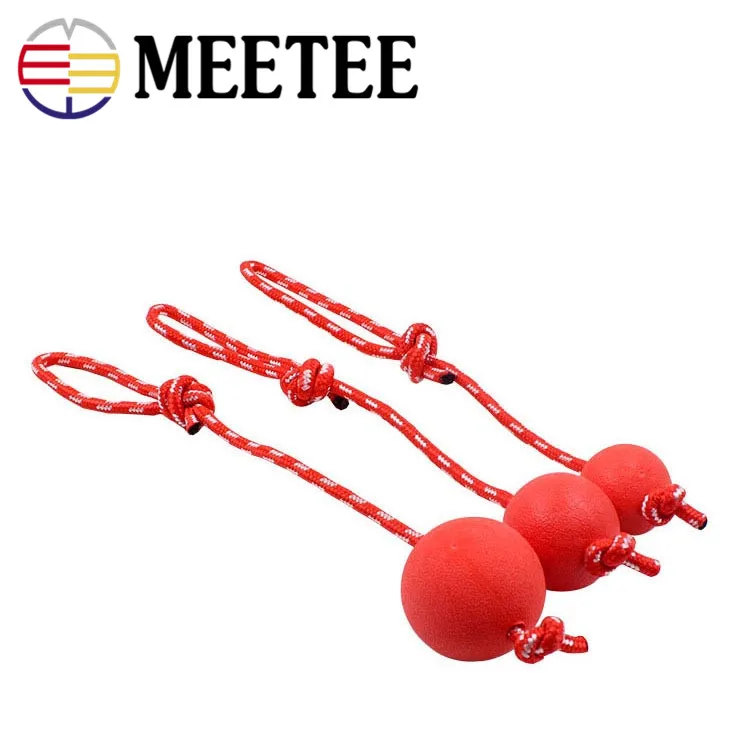 PTS-04 Dog Nibbled Ball Rope Solid Bite Resistant Ball Pet Training Toys