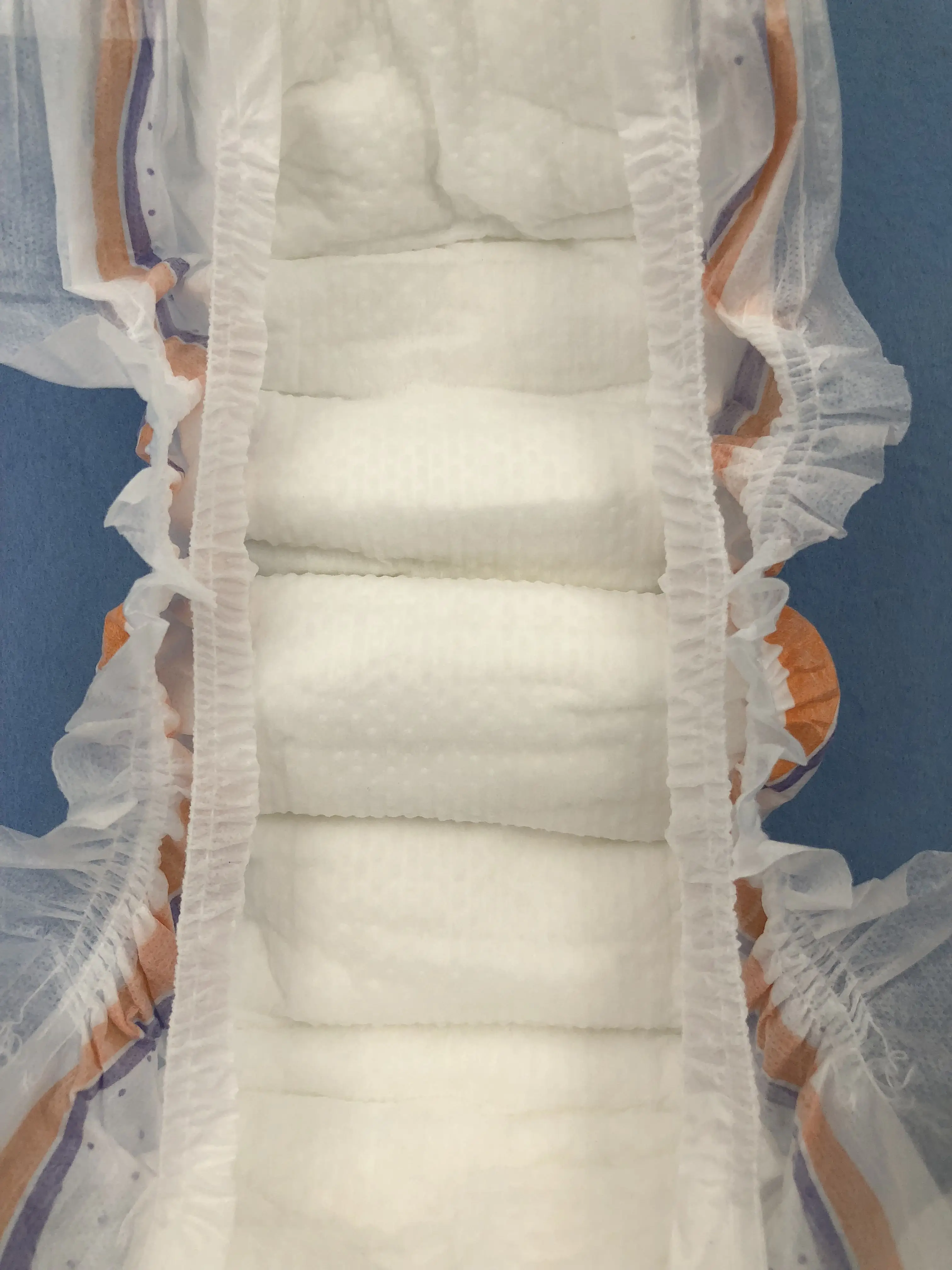 Low price disposable magic tape elastic waist band baby diapers manufacturer with OEM service