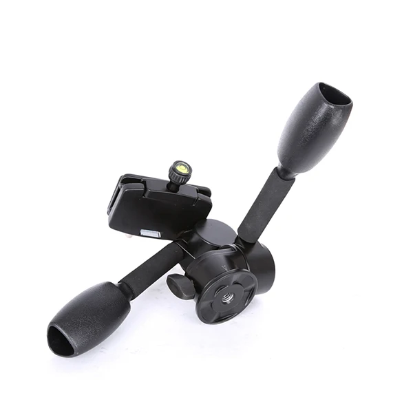 Factory sell QZSD high quality 10kg load professional Q80 3 way panhead camera mount tripod damping panorama head