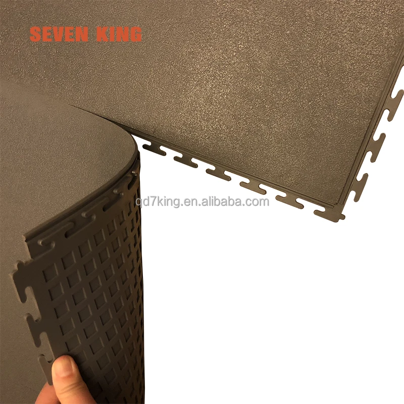 New model Pvc interlocking garage floor tiles