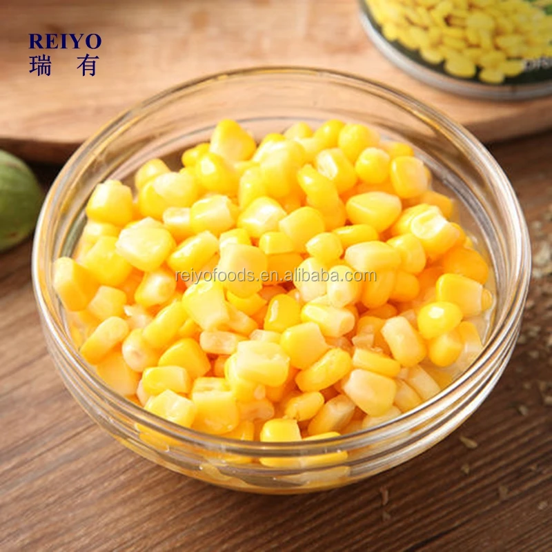 
canned sweet corn Chinese foods price list 