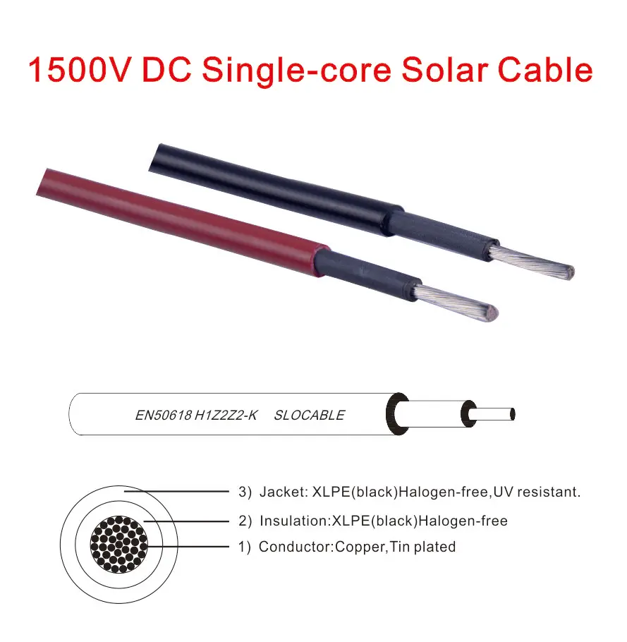 single-core solar cable