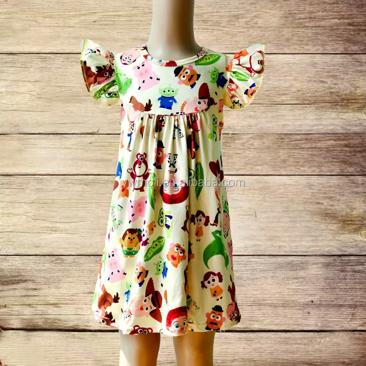 new design high quality children clothing girls sweet dress manufacturers in china