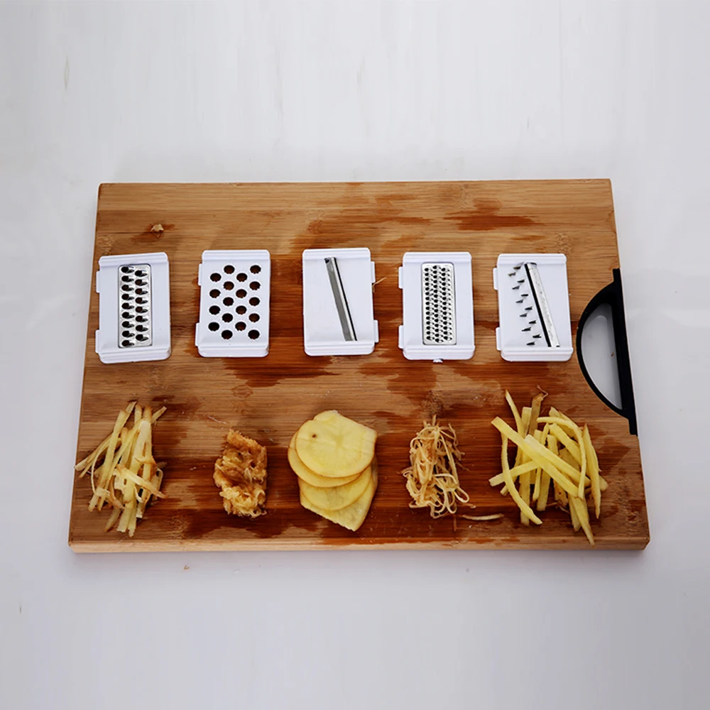 Multifunction plastic manual multi vegetable fruit food processor