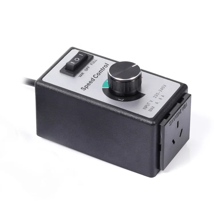 
Chinese High Quality Customized Australic socket 220V 2000W Electronic Fan High Speed Controller 