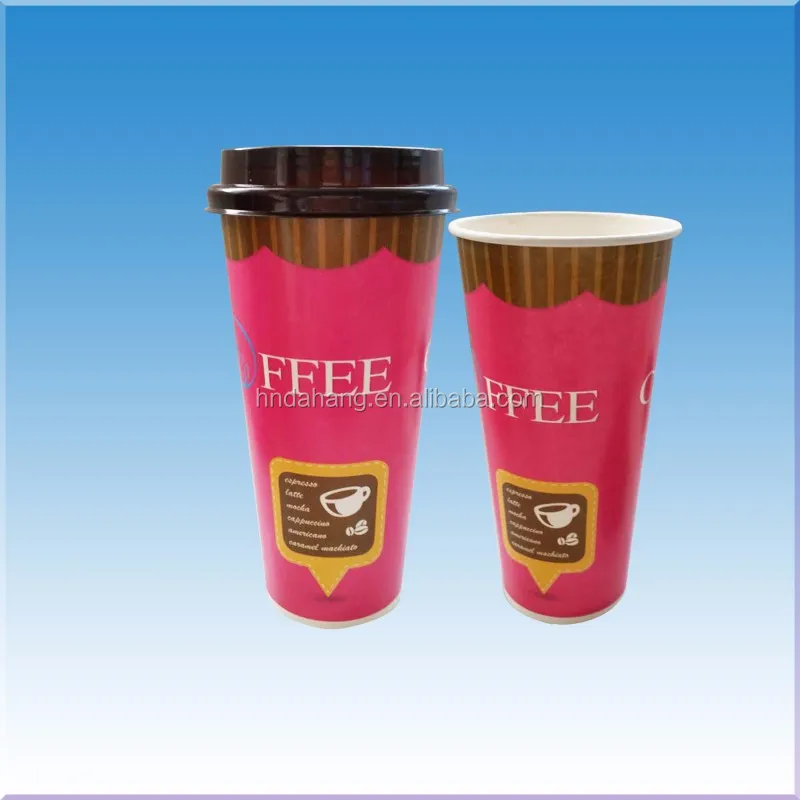 
Airline Cold Milk Tea Cups 5 oz Heat Resistant Costa Coffee Disposable 5oz 2.5 Paper Cup Packaging 
