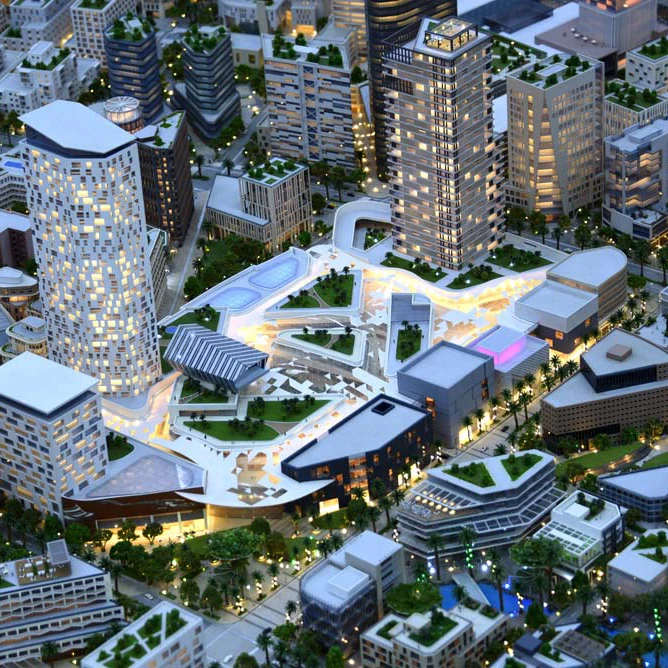 Architectural Model for  Urban Planning and City Planning