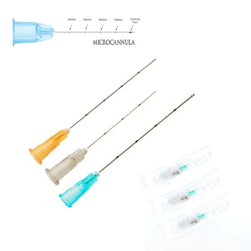 Disposable Top-selling 22g 50mm blunt tip micro cannula