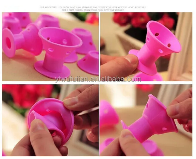 
Magic No Clip Silicone Peco Roll The Same Curler with Marvelous Mrs. Maisel Soft DIY Sleep roller 