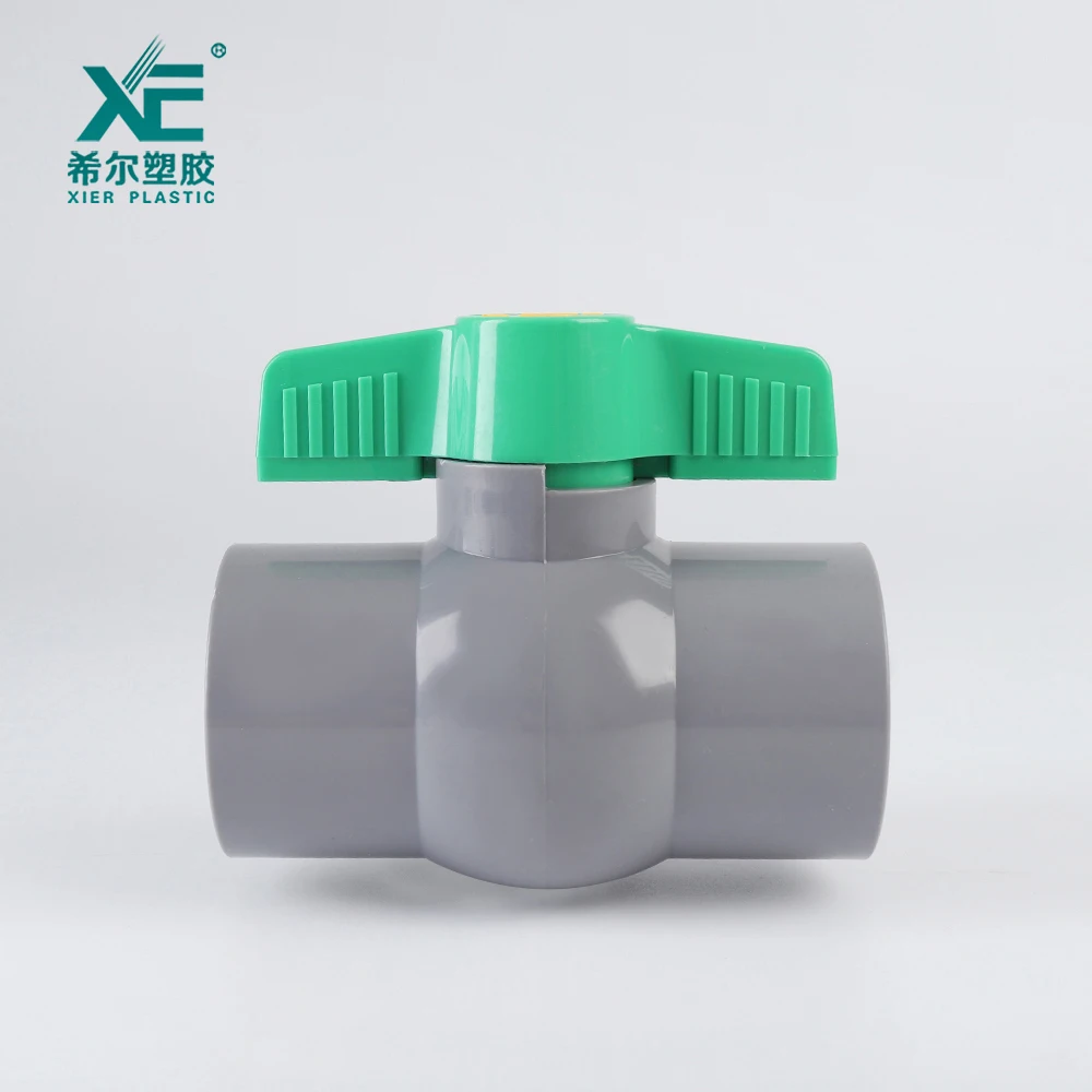 Professional durable free sample normal pressure quality pvc ball valve