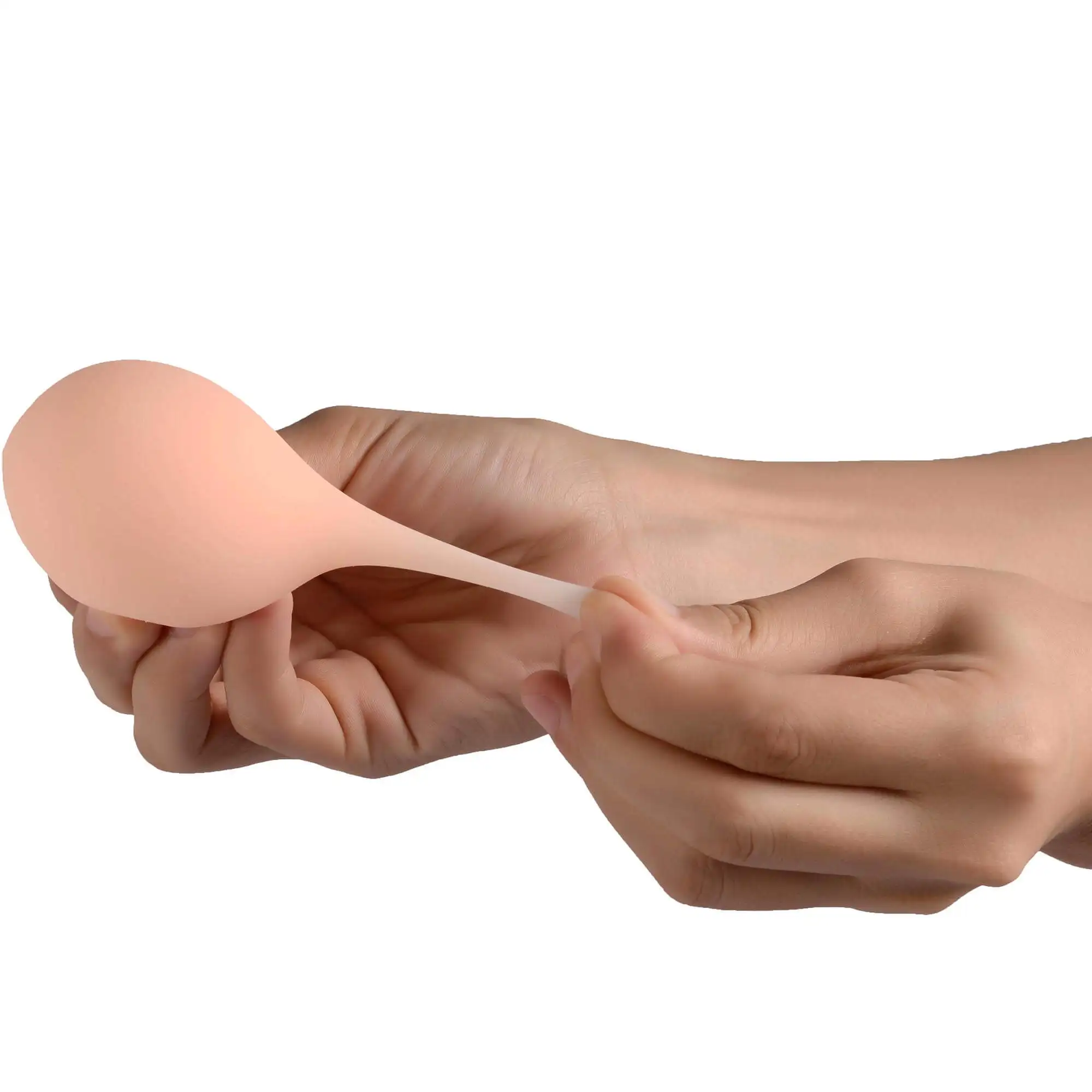 funny soft simulation plastic TPE artificial silicone breast ball toy