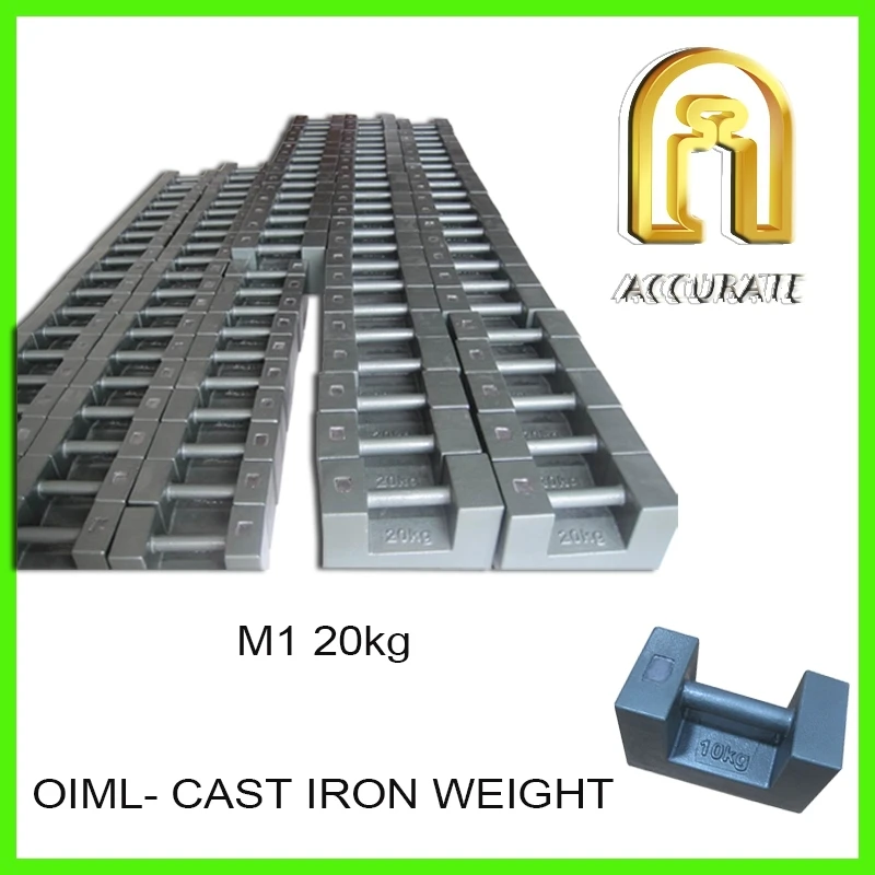 M1 class standard weights 20kg cast iron elevator weight