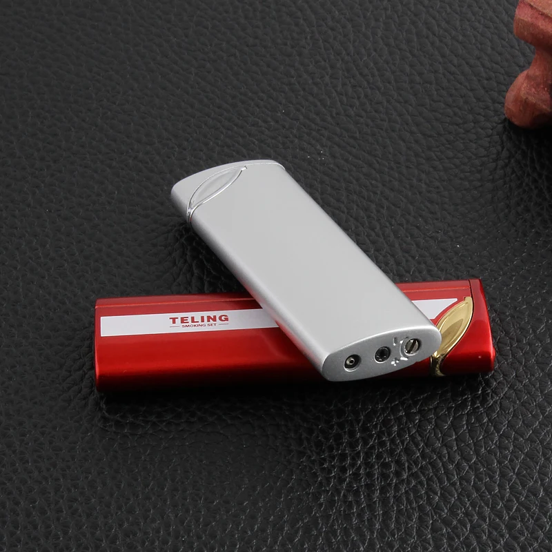 TL533 gift wholesale Whenzhou metal creative anti wind proof inflatable lighter