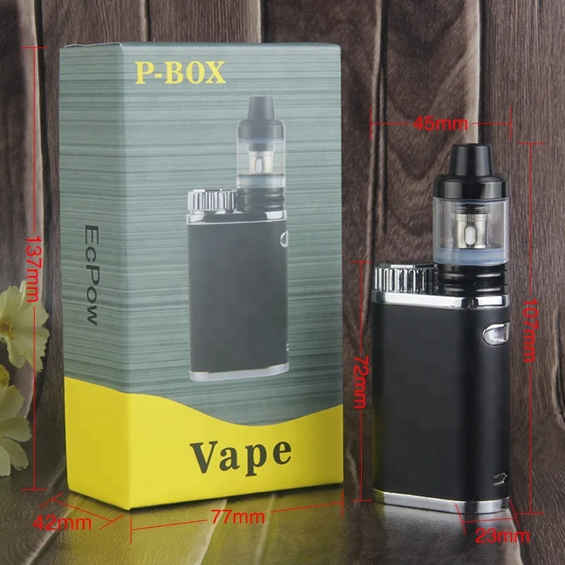 
electronic cigarette box mods ultra 65w vape starter kit box mod diy 