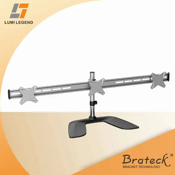 патентной металла жк-телевизор столе гора кронштейн с тремя vesa адаптеры