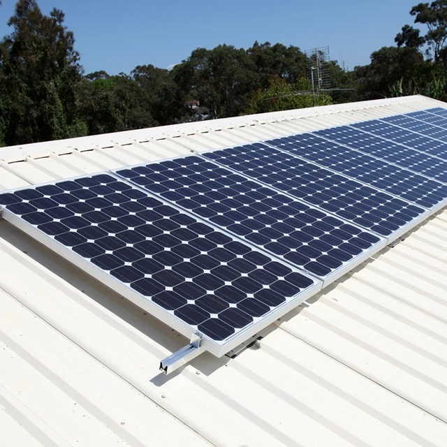 roof mounted solar panels