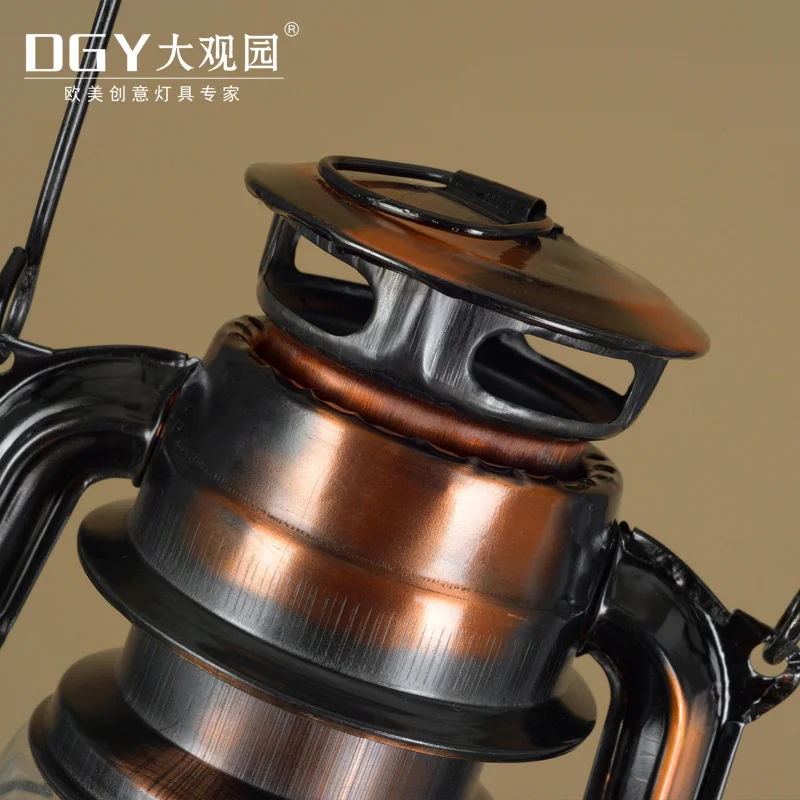 
bedroom ceiling pendant Decorative glass light shade vintage electric led kerosene lamps 