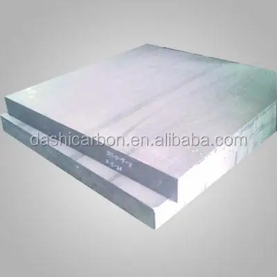 high purity high density low ash content graphite plate for aluminum products as baffle