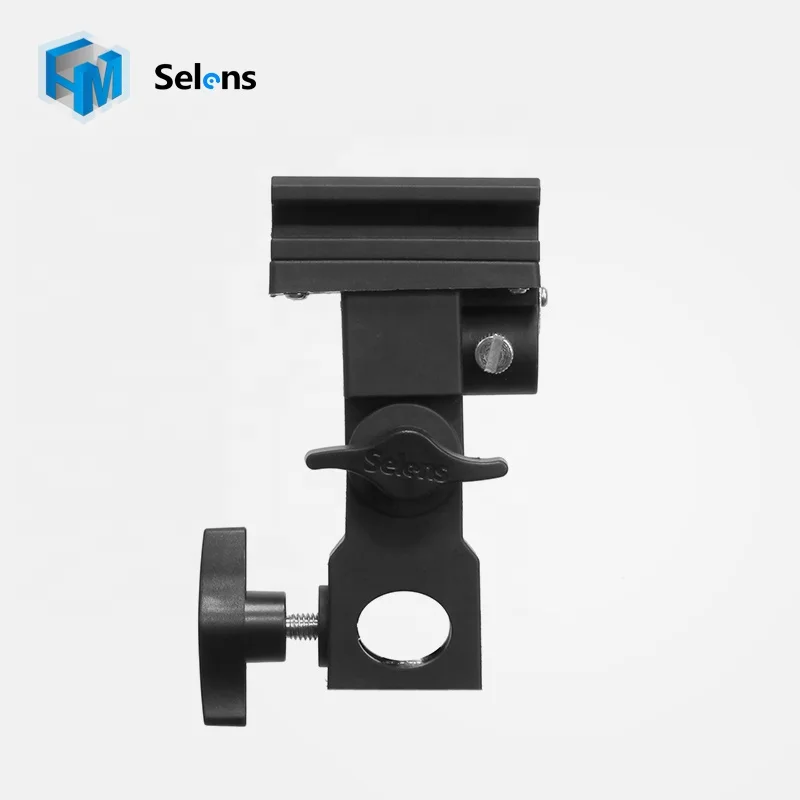 Selens Flash Bracket B Shoe Umbrella Swivel Holder Light Stand