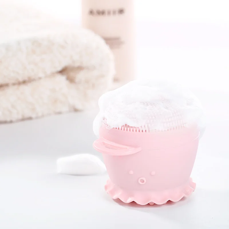 Best Selling Products Portable Manual Silicone Facial Cleansing Brush Waterproof