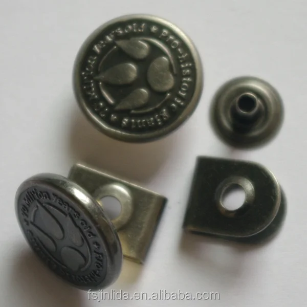 
hot sale 17mm painting denim metal garment hook and eye for trousers 