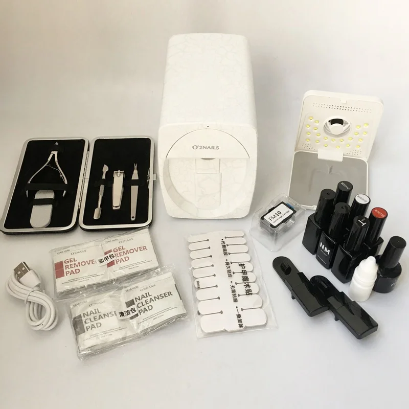 
New Arrival O2Nails M1 Mobile Nail Printer Professional Nails Art Equipment Nail machine for Manicure tool lifetime warranty 