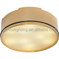 
New Marine Grade 3W 12V Chrome Brass Interior Stainless Steel Down Light Warm White for Boat Yacht Lamp 