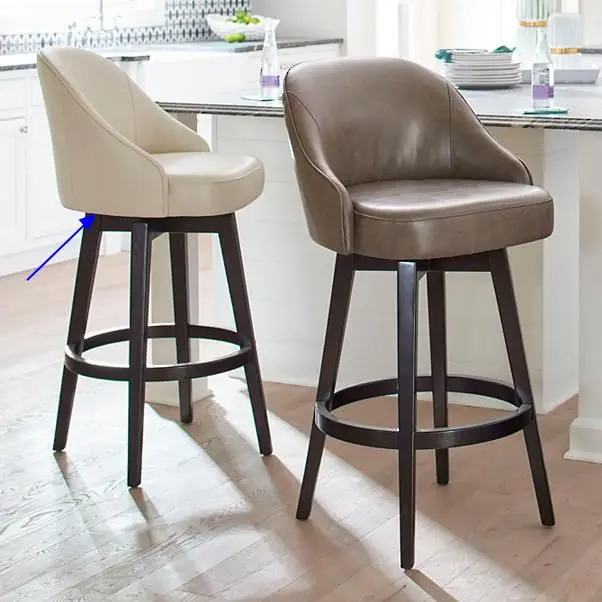 Office chairs bar stools recliners gliders chair swivel plate 180 degree  auto return memory  - 8 inch replacement mechanism