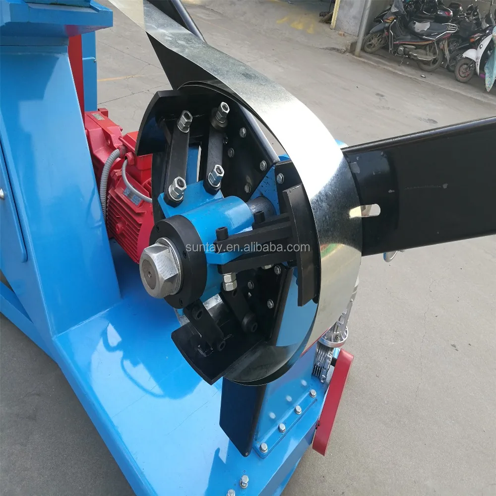 HAVC round tube spiral duct making machine by Suntay