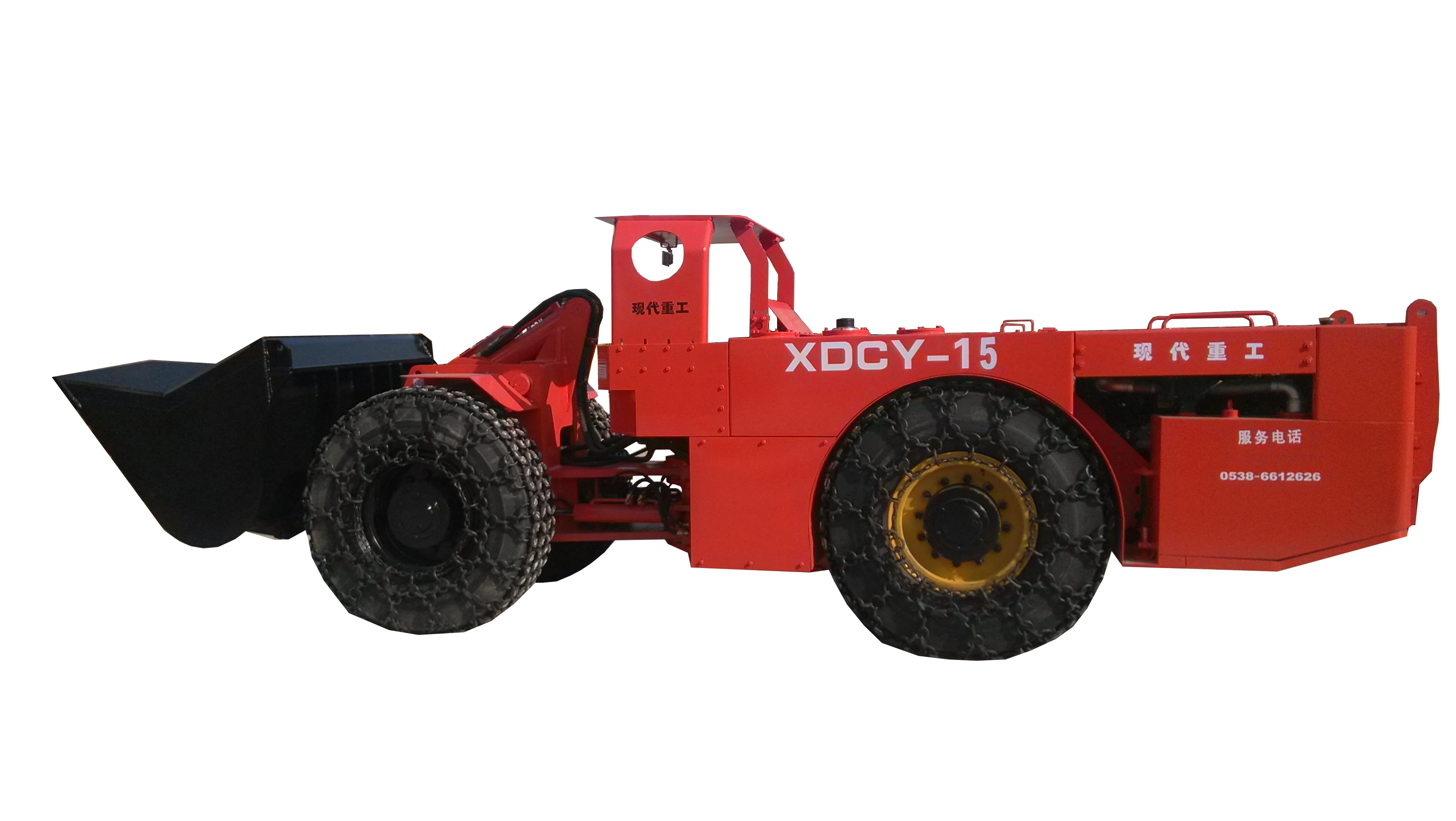 1.5 cubic meter LHD/ Underground Mining Vehicles/Scooptram for tunneling project