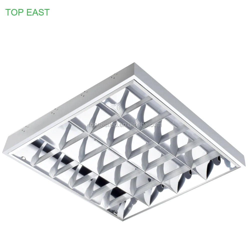 Высокий люмен офисные отражатель жалюзи светодиодные сетки светильник для коммерческого освещения с 2 года