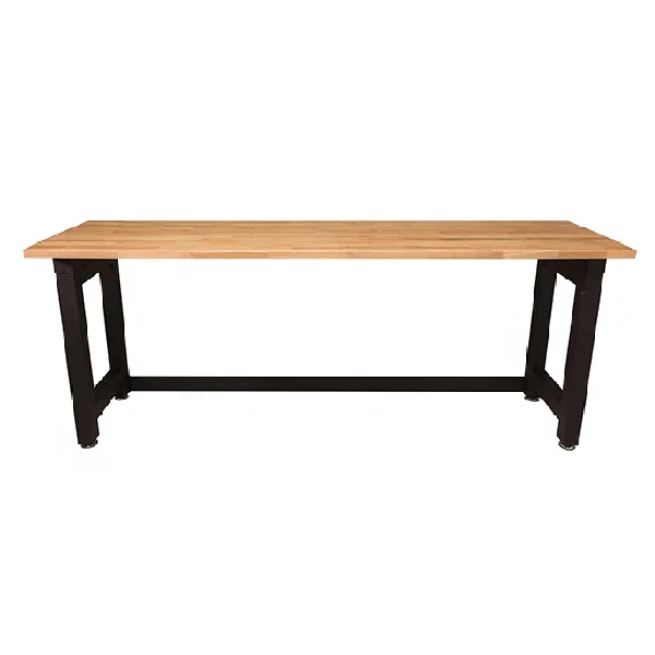 HOIFAT garden garage furniture 8/6/4 foot steel metal frame hardwood woodworking table workbench