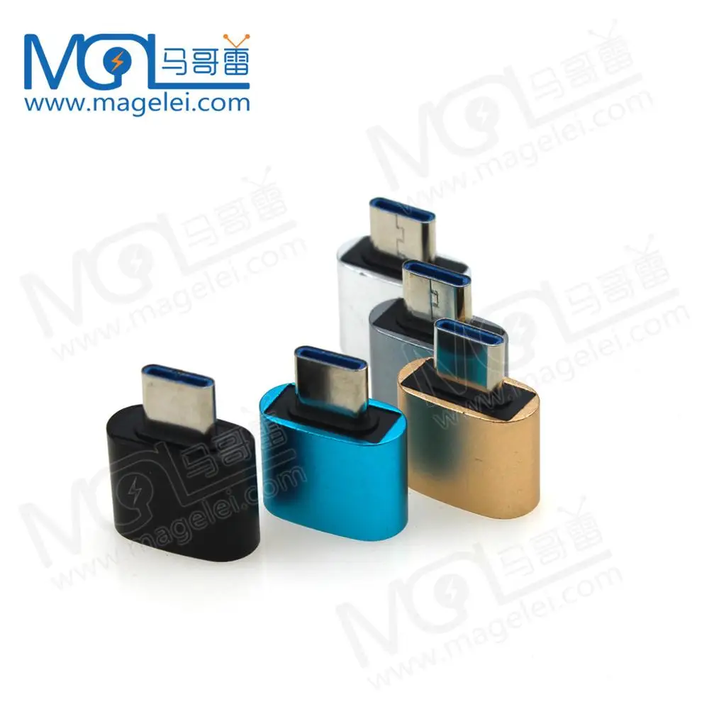 
Aluminum alloy type-c adapter Android mobile phone otg adapter usb to type-c metal adapter 