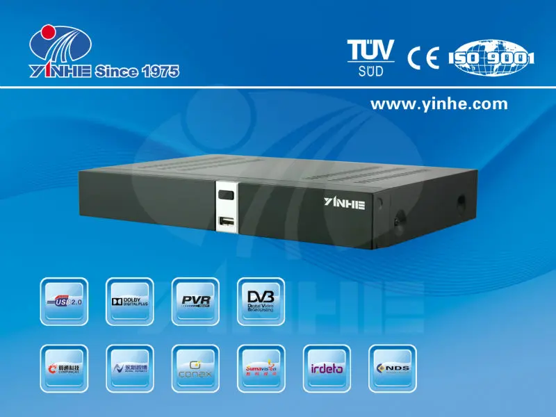 2013YinHe Цифровые кабельные ресиверы android высокое разрешение DVB-C MPEG4 HDC6910