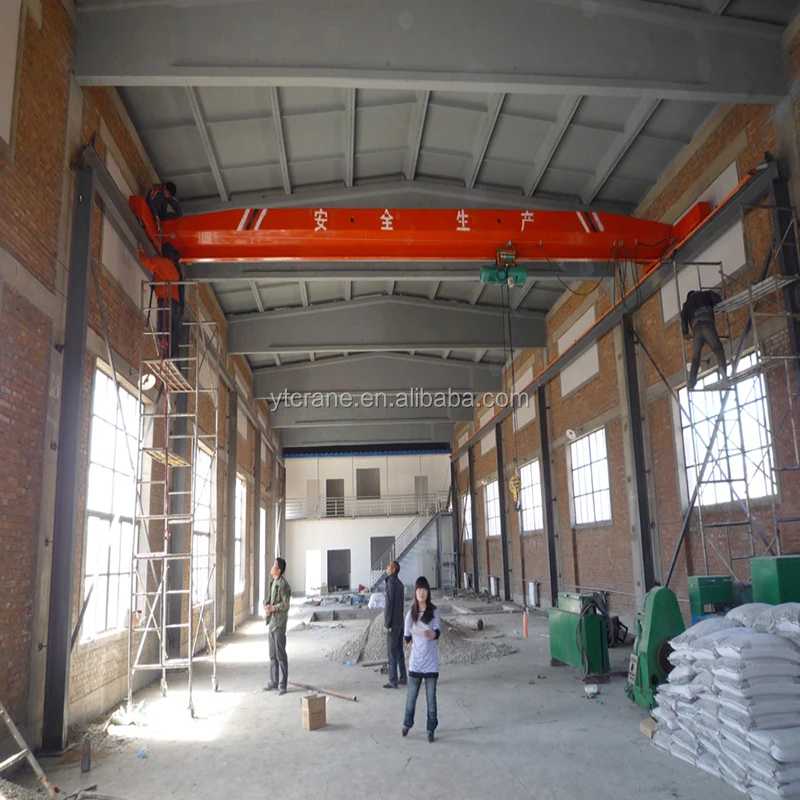 YT Monorail European Single Girder Overhead Crane Workshop 20t10t 5t