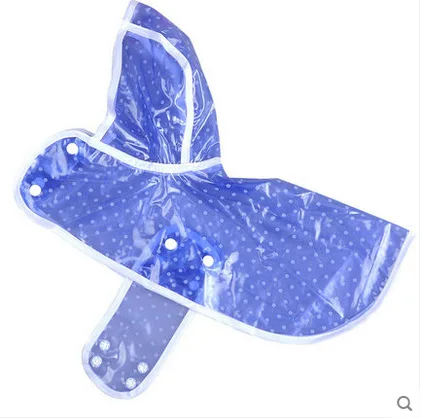 Good quality cute clothes coat pet plain big pet waterproof rain coat for dog