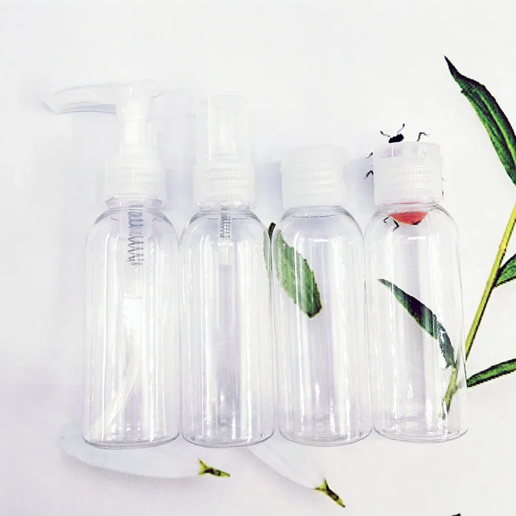 Дорожный набор для косметики, набор пластиковых бутылок для путешествий