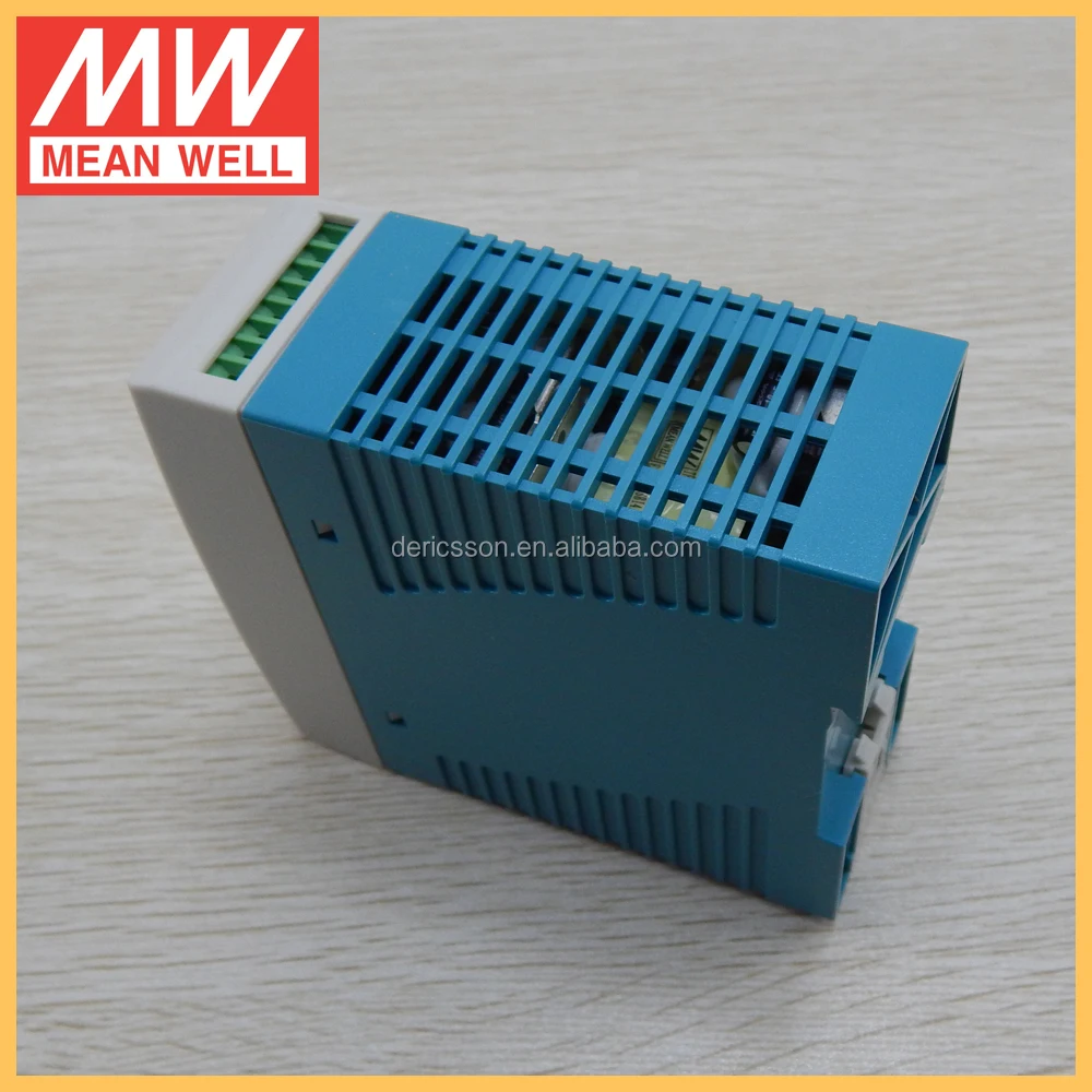 Mean Well DRC-40B 40W Single Output with Battery Charger (UPS Function) AC/DC Power Supply Din Rail Meanwell