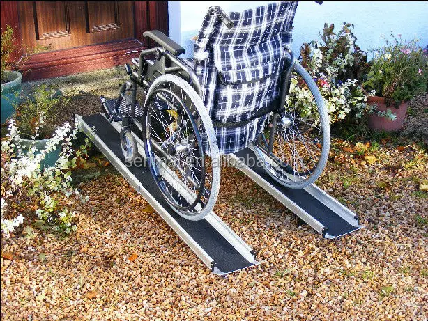 
Aluminium lightweight telescopic wheelchair ramps 2-8 feet 