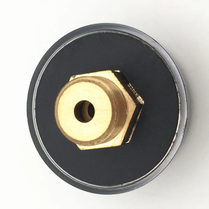 0-7 bar 25mm small mini air compressor pump pressure gauge
