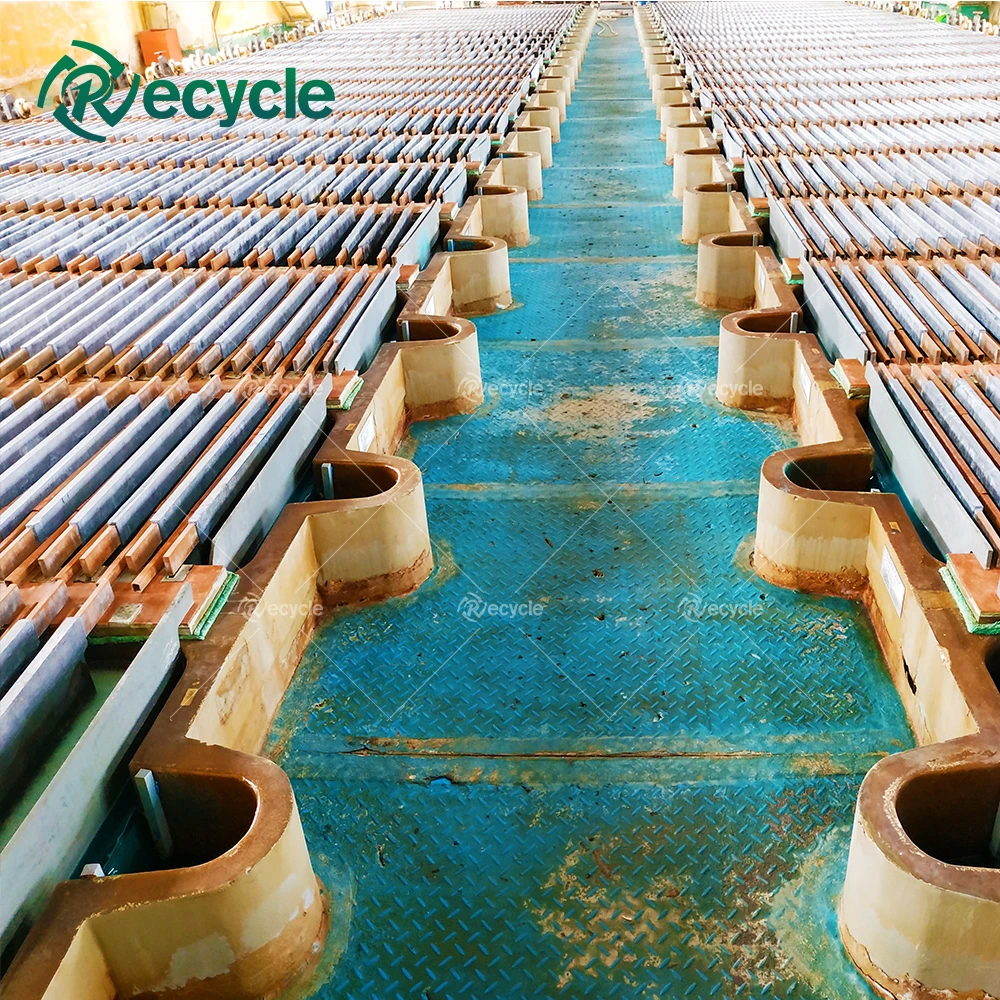 Copper Cathode Making Plant Scrap Copper Refining Machine