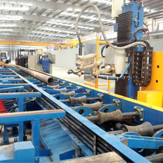 
Containerized piping fabrication production line 