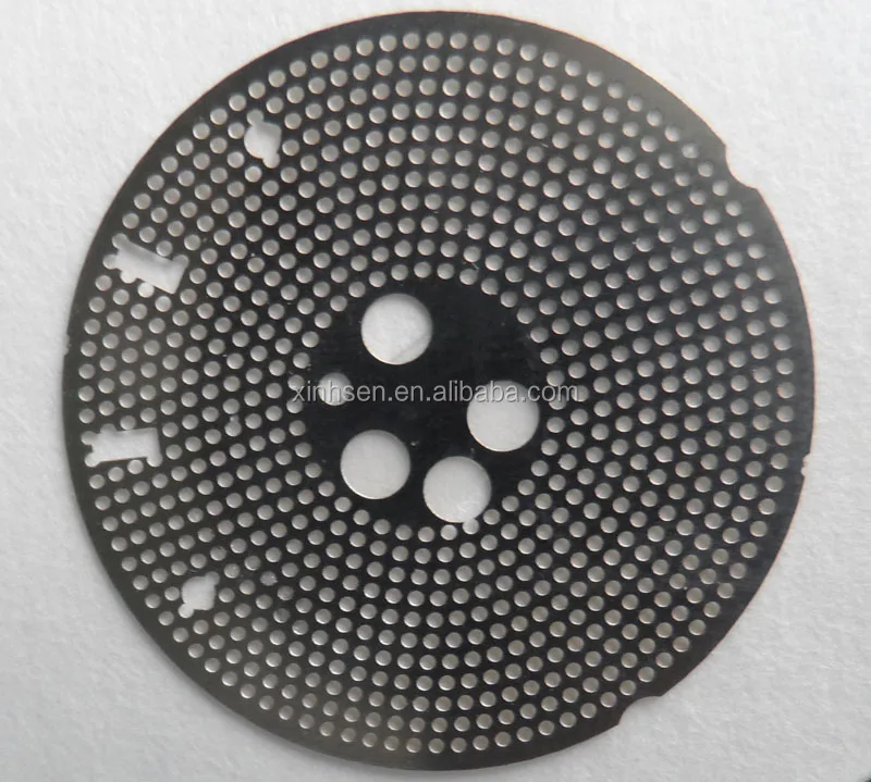 Custom Photo chemical etching Metal speaker cover mesh for mobile phone