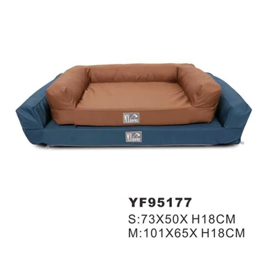 Oxford Fabric+pp Fiber Three Colors Removable Washable Waterproof Pet Beds Bed Dog