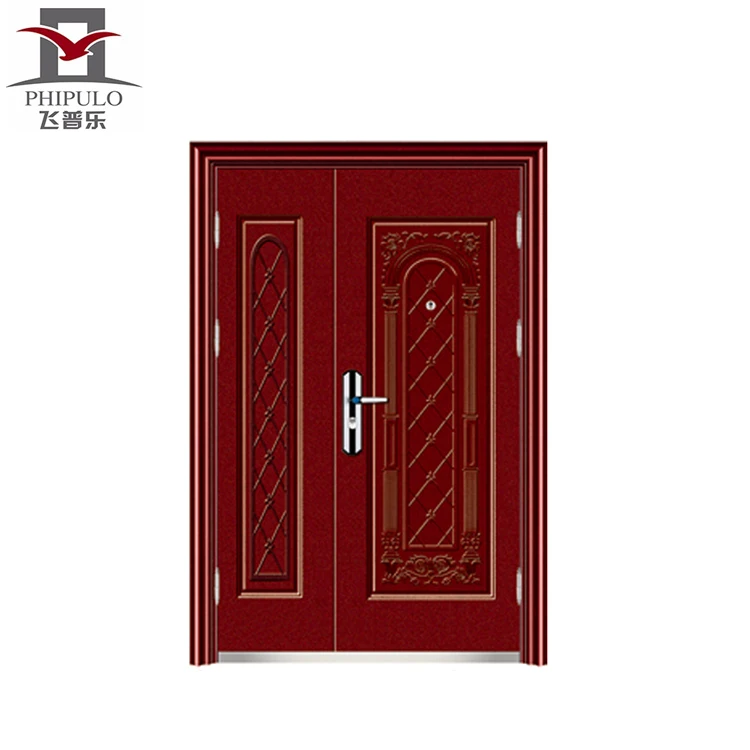 Laser Cut Window Grill Louver Steel Door design