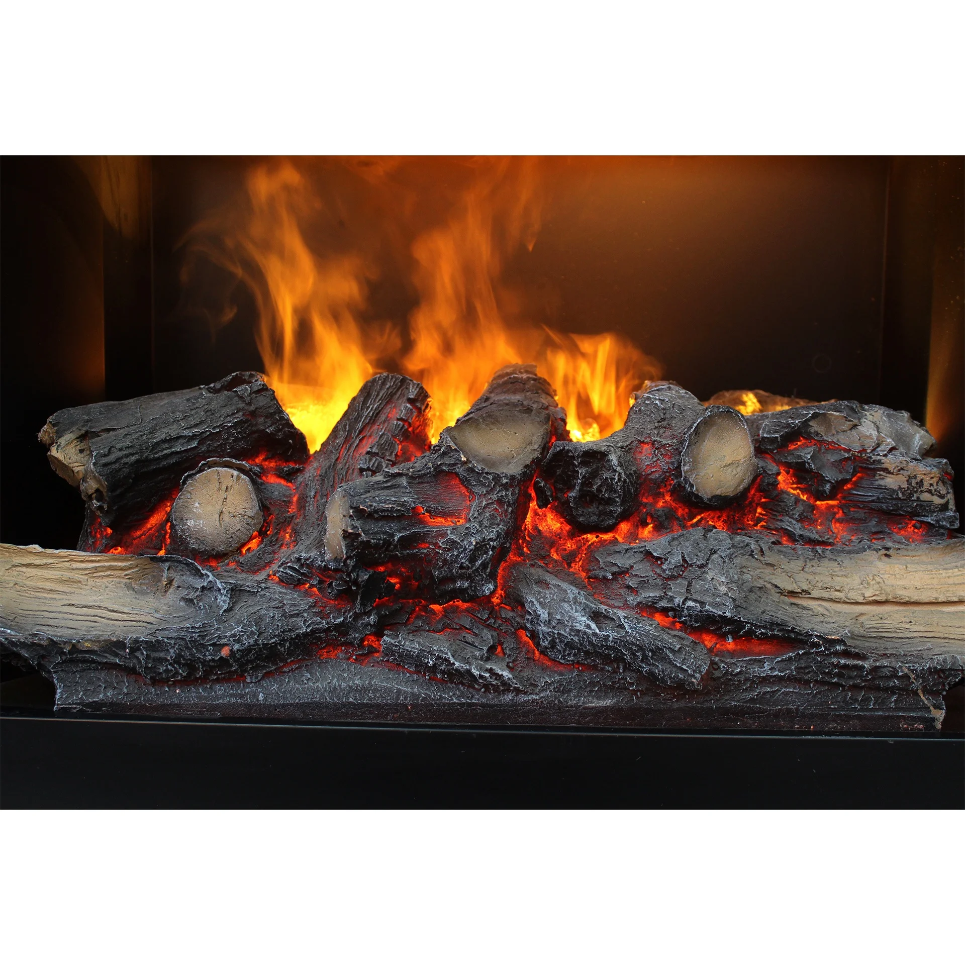 
Electric Water Vapor Fire Steam Fireplace lnsert Firebox 26 Inch Flat 